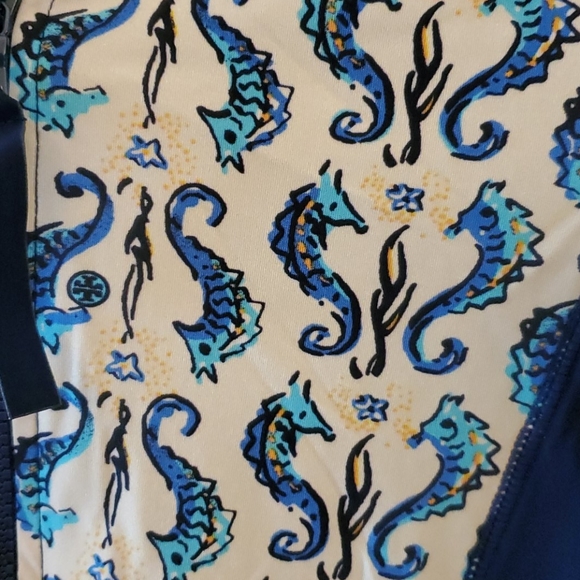 Tory Burch seahorse rash guard - Picture 3 of 5